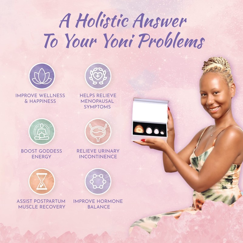 ExSoullent Jade Yoni Eggs Certified - Deluxe Amethyst Crystal Drilled