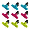 YUREMEEY Sealing Clips, 9 Pieces Colour Bag Clips, Plastic Sealing