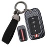ontto Carbon Pattern Auto Key Case Fit for Toyota Avalon