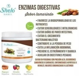 3 Enzimas Digestivas, Shelo Nabel  Mejora La Digestión                                                                                                