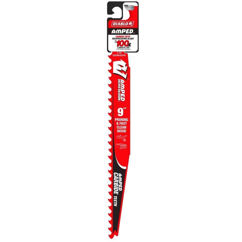 Diablo DS0903CPA 9" 3TPI Amped™ Demo Demon™ Carbide Teeth Reciprocating