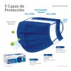 300 Cubrebocas Tricapa Para Adulto Termosellado Tapabocas