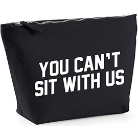 Hippowarehouse you can't sit with us printed make up cosmetic wash bag 18x19x9cm