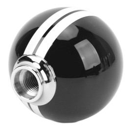 Pomo de Palanca de Cambios de Carreras de Coches de 6 Velocidades para Shelby GT500, Pomo de Palanca de Cambios de Bola Redonda con 3 Adaptadores para Vehículos Manuales Pomo de