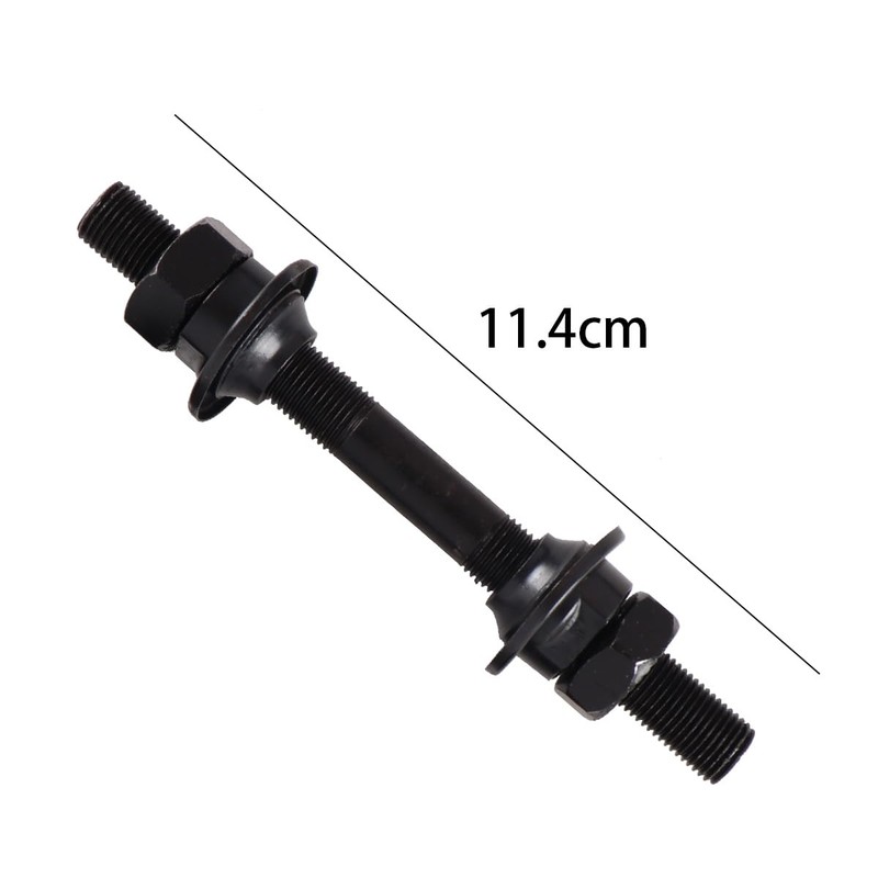 CENPEK 2 Pcs Bike Hub Shaft Hub Axle-Bicycle Wheel Spindle