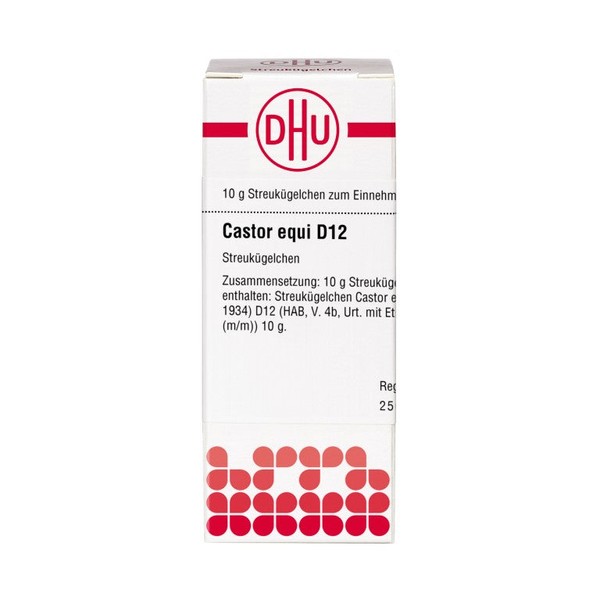 DHU Castor equi D12 Streukügelchen, 10 g Globuli
