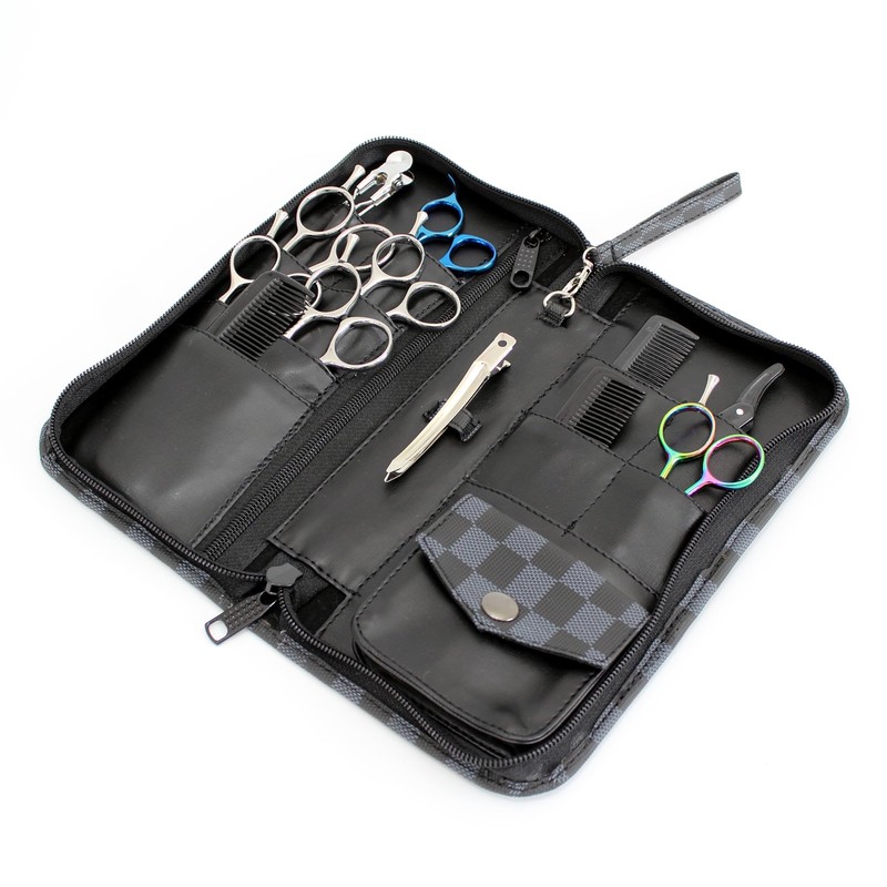 Kassaki Hairdressing Scissor Case Barber Sturdy Shear Case Storage -
