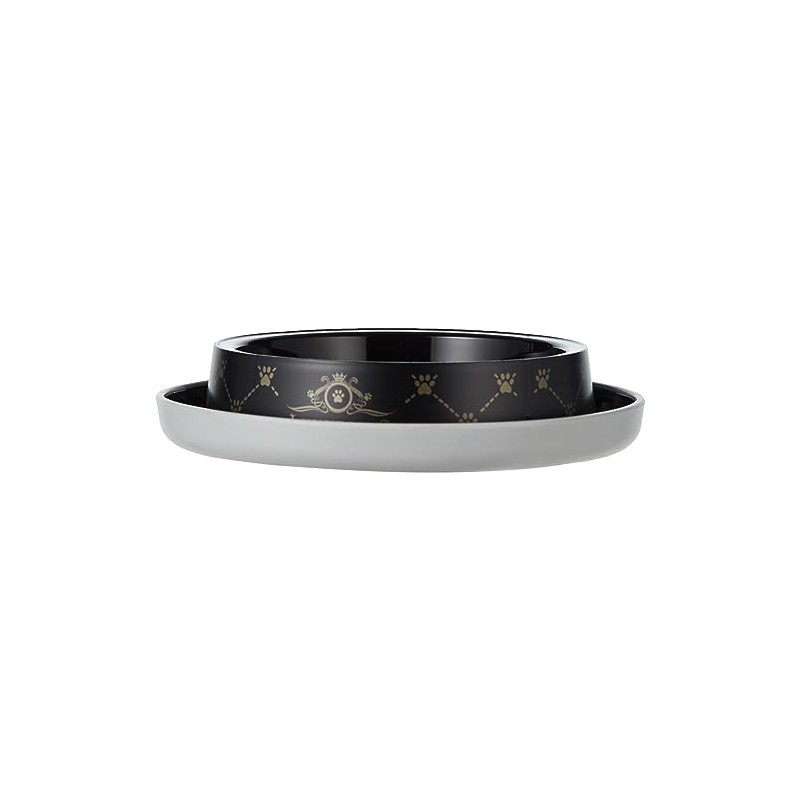 Moderna Products Plato para Gato -Trendy Dinner Luxurious Pet Negro