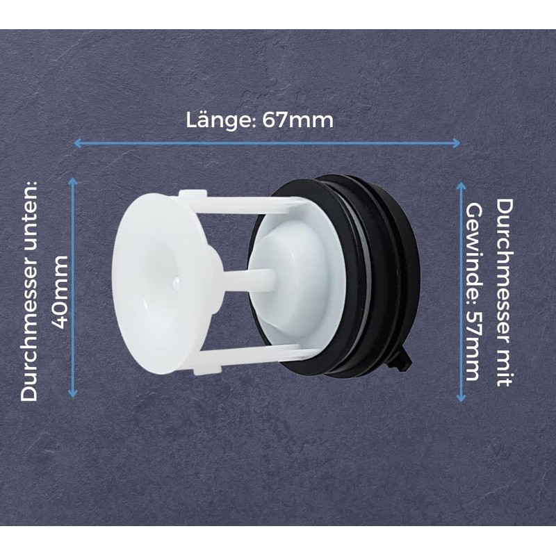 Lint Sieve Lint Filter Insert Replacement for Bauknecht Whirlpool 481248058385
