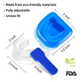 Unbranded Anti Snore Mouthpiece Aid Stop Snoring Kit Snore Stopper Device - Ships from USA