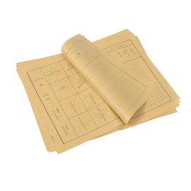 jojofuny 120pcs Brush Calligraphy Practice Paper for Beginners Chinese Character Worksheets with Kai Script Stroke Guides for Handwriting Learning and Precision Skills