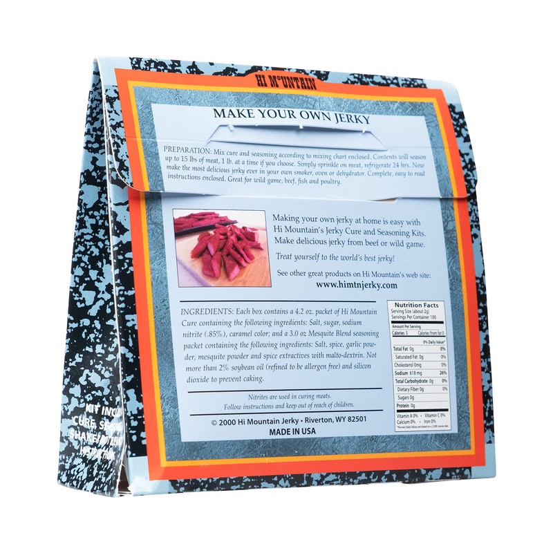 Hi Mountain Jerky Seasoning and Cure Kit | MESQUITE BLEND