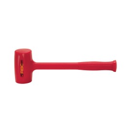ABC HAMMERS Dead Blow Hammer - 45 oz. Polyurethane Hammer with Steel Reinforced Handle & 14.38" Overall Length - ABC3DB