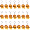 iMagitek 24 Pack Lion Keychains Safari Animal Keychains for Lion