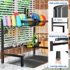 SNSLXH 2-Tier Over The Sink Dish Drying Rack, Kitchen Large