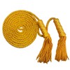 FRF FLAG Gold Braided Tassel Flag Cord 108 Inch, Gold