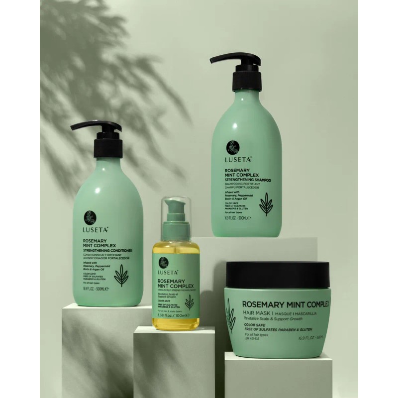 Mascarilla Capilar Luseta Complejo De Romero Y Menta Hidrata