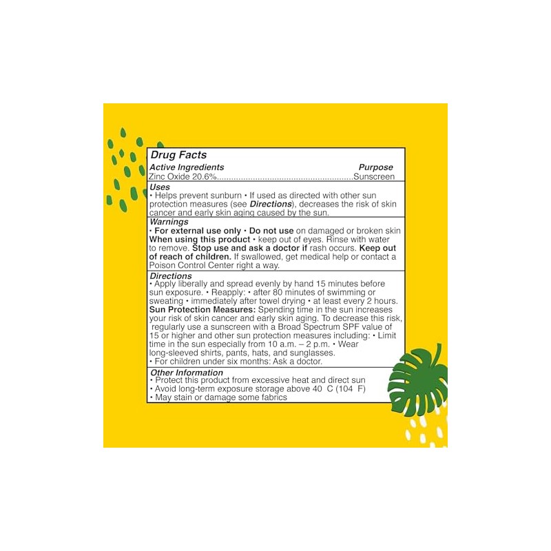 Hello Bello Spf 50 Barra De Protector Solar Facial Y