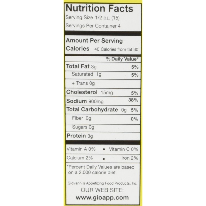 Giovannis Paste Anchovy 2 Ounce, Pack of 3