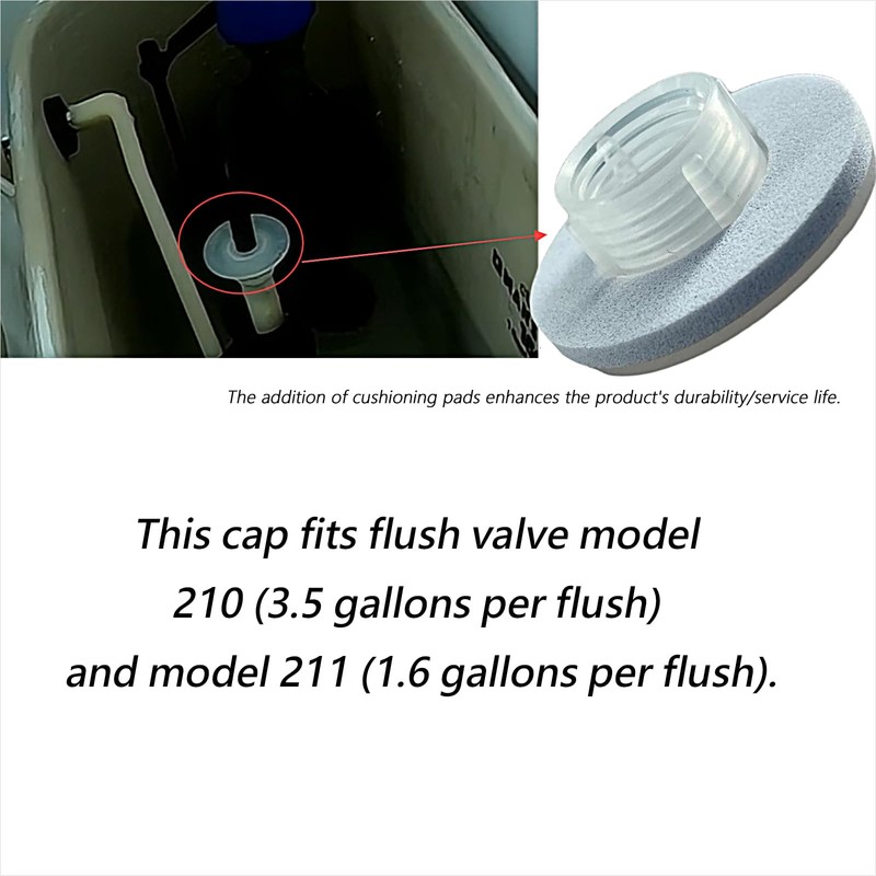 225-5907 Stop Cap for 210 and 211 Flush Valves (5)