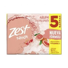 Zest 10 JABONES ZEST TORONJA (90g) - 10 ZEST SOAPS 🇲🇽