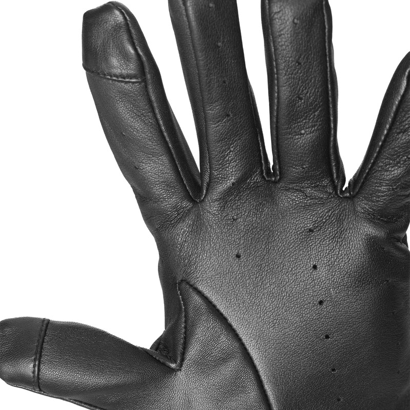 Pratt and Hart Momentum Men's Touchscreen Leather Driving Gloves Size