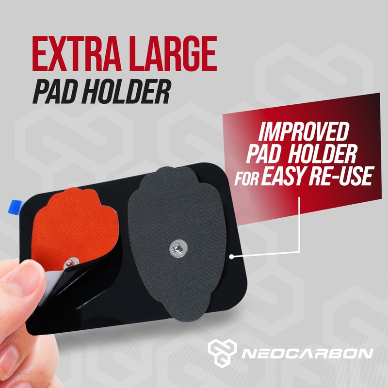 Reusable Electrode Pads for TENS EMS Unit, 20 Replacement Premium