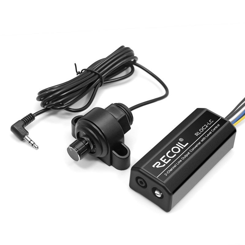 RECOIL RLOC2-LC Two Channel Speaker Cable to RCA adjustable Line