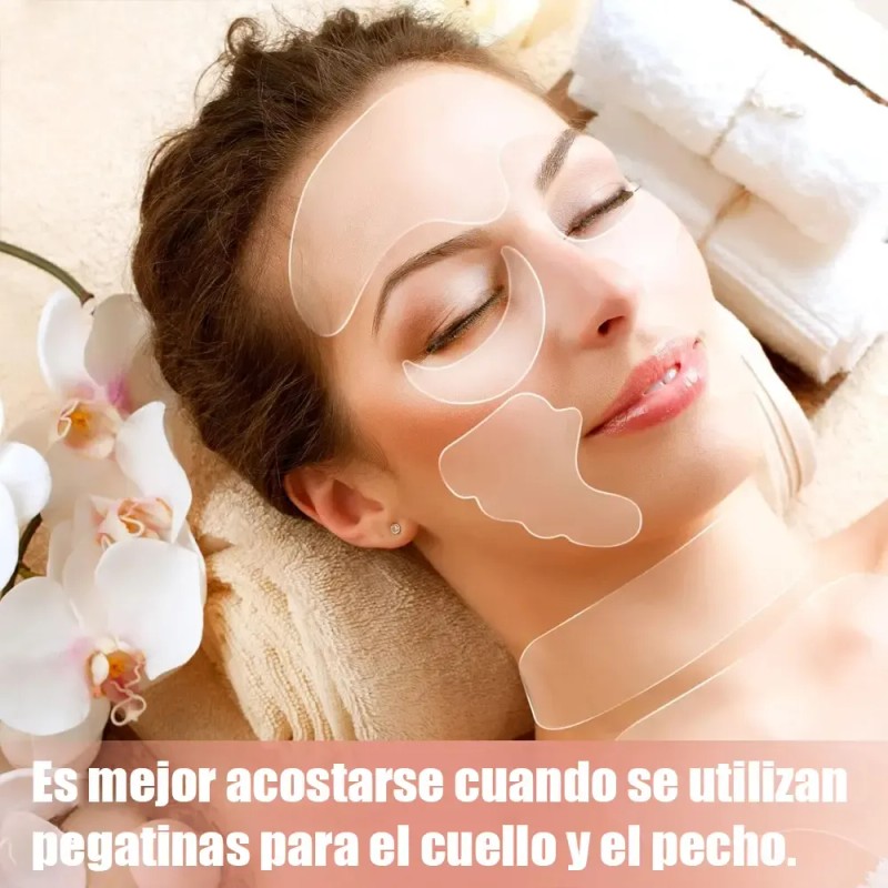Parches Antiarrugas De Silicona Grado Médico Skin Lift