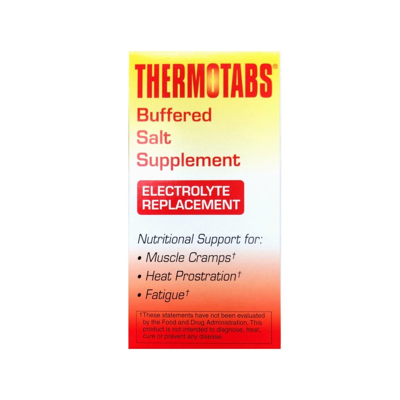 THERMOTABS Salt Supplement Buffered Tablets 100 Tablets (Pack of 10)