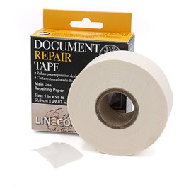 Lineco Archival Document Repair Tape 1 inch X 98 Feet. Safely Repairs Your Prints, Art, Documents and More! Set of 2.