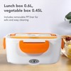 Electric Lunch Box Split Household Mini Portable Multifunctional Orange Electric