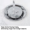 Enhon Pop up Stoppers Compatible with Moen Drain Components, Chrome
