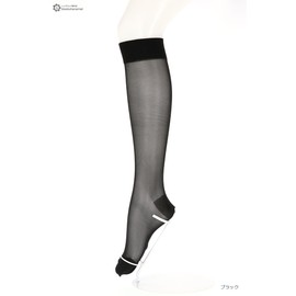 MORE Men's Silsperior High Socks, 9.8 - 10.6 inches (25 - 27 cm), 21-2710 97, Black