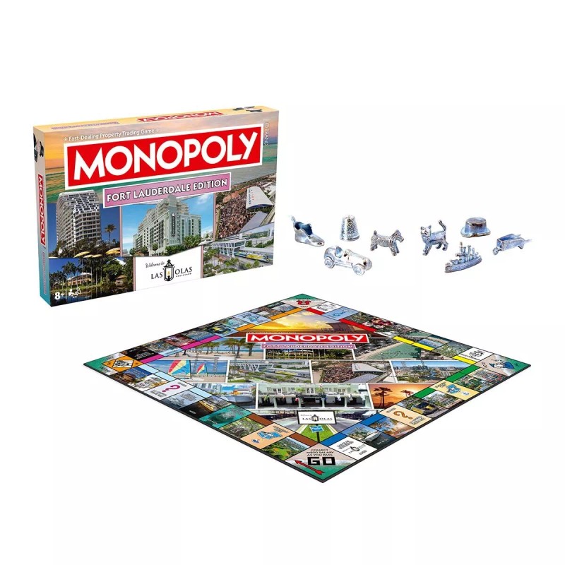 Top Trumps USA Fort Lauderdale, FL Monopoly - New &