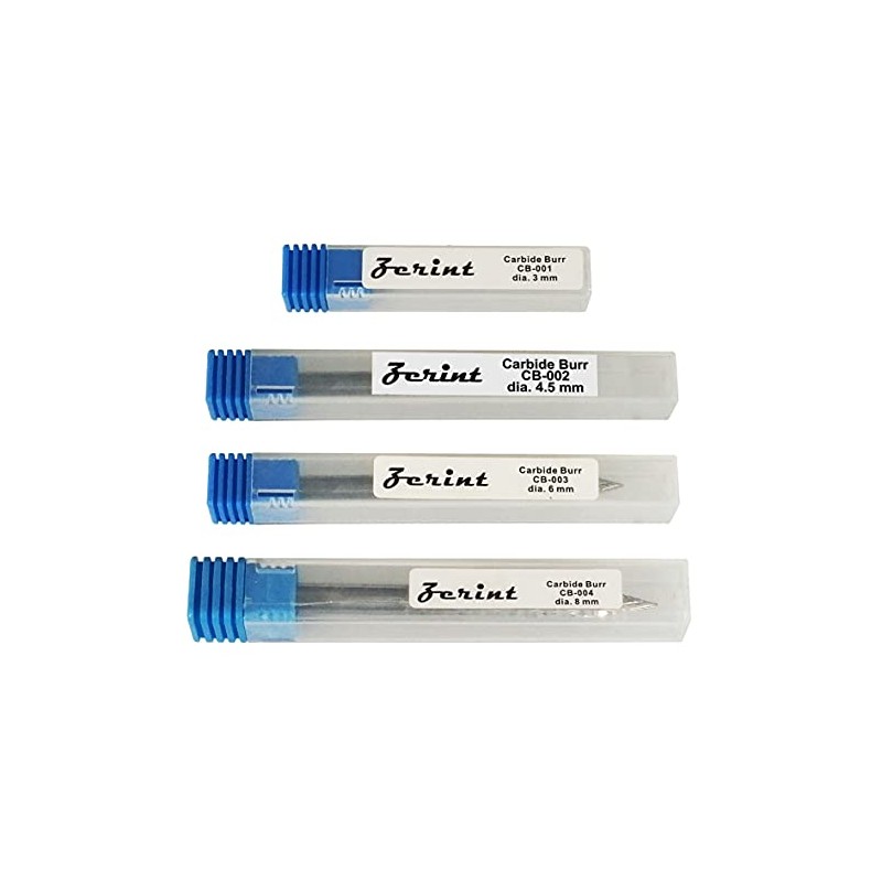 Zerint CB-M02 Tire Repair Carbide Burr Kit 1 kit,Dia. 3