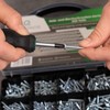 Wood and Sheet Metal Screws Assortment 550 Pieces Assorted Steel