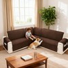 SYJOVIA Sectional Couch Covers for Dogs 100% Waterproof Corner L