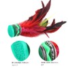 ochun 5pcs Kick Shuttlecocks Kick Feather Chains Kick Kick Shuttle
