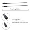 COOLM 3.5mm Pigtail Power Cable 3.5x1.35mm Transfer Male and Female