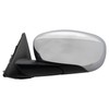 TRQ Left Mirror with Heat with Chrome Cover Drivers Side