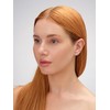 NINA Medikal Cube Stud Earrings Stainless Steel Hypoallergenic with Crystals