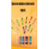 Yooshi Deli Crayones Acuareables Pastel Al Óleo Color Girables 12pz
