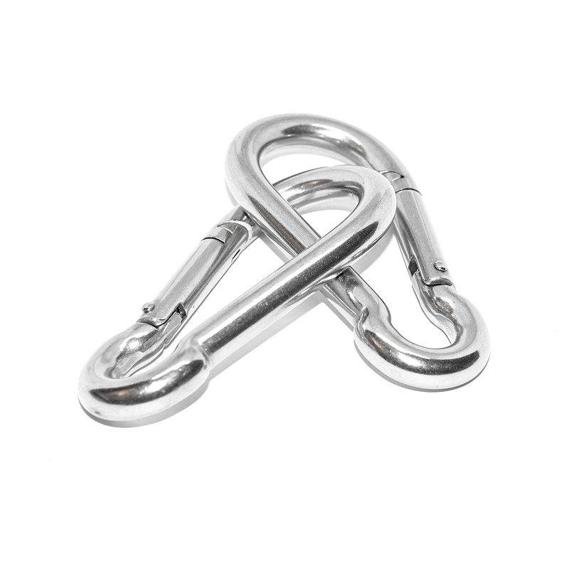 Snap Hook Karabiner V4 A Standard Stainless Steel Pack of