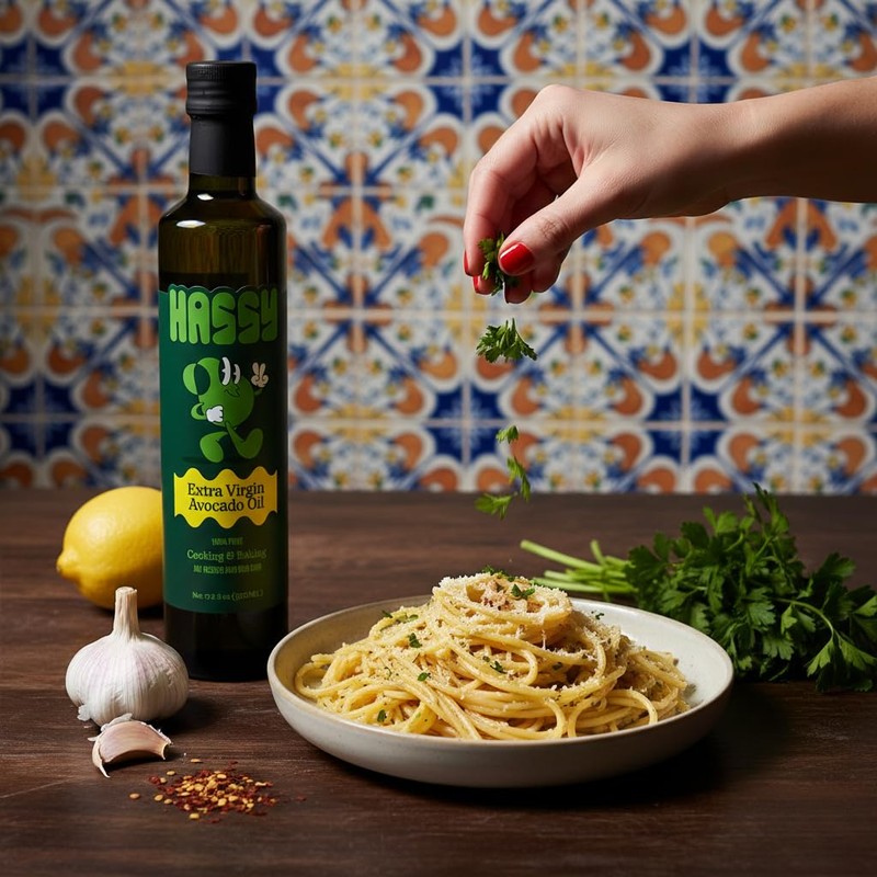 HASSY Extra Virgin Avocado Oil – Premium Flavor for Dressings,