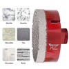 Vearter 4'' Dry Diamond Core Drill Bit, Diamomd Hole Saw