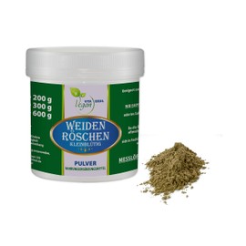 VITA IDEAL Vegan VITA IDEAL Vegan? WEIDENR?SCHEN 300g PULVER - kleinbltiges WEIDEN - R?SCHEN - Epilobium parviflorum -natrlich, pflanzlich & ohne Zusatzstoffe. Inklusive Messl?ffel.