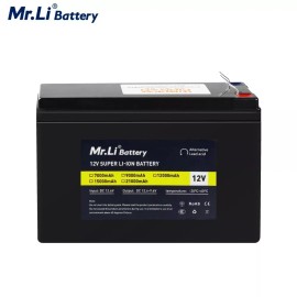 Mr.Li 12V 15Ah 180Wh Super-Lithium Rechargeable Battery for RV Boat Solar Home