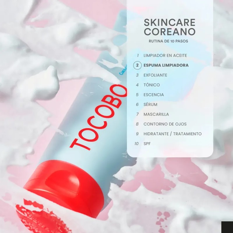 Tocobo Limpiador Facial Coconut Clay Control Grasa y Puntos Negros