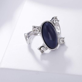 YINRIS Fashion Daylight Walking Signet Vintage Created-Sapphire Ring Elena's Daylight Ring Elena Gilbert TVD Daylight Ring for Fans (9)
